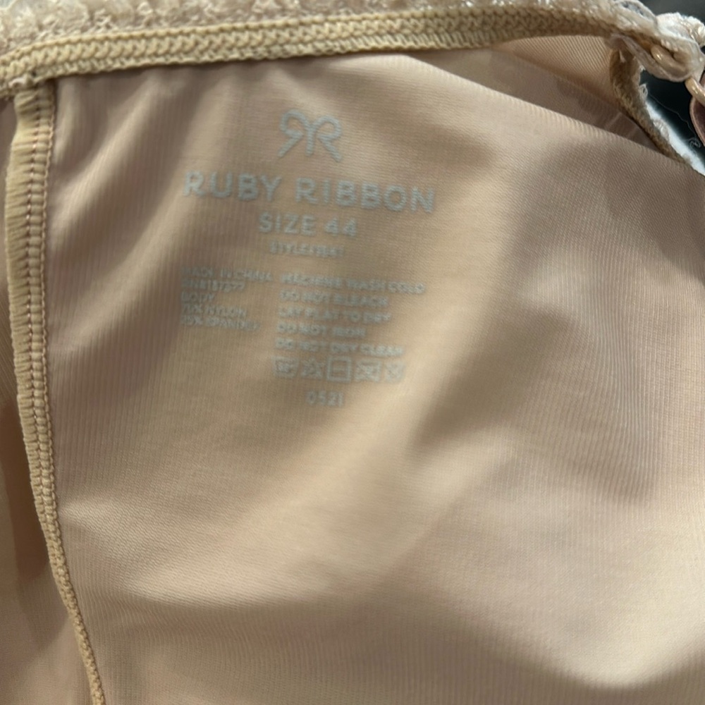 Ruby Ribbon Size 44c-Ddd Style 1841 Beige - image 1
